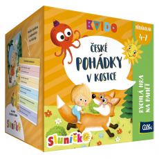 Dárek za předplatné - Kvído - České pohádky v kostce v hodnotě 449 Kč
Ve hře najdete 60 karet na motivy 20 českých pohádek, které nakreslila ilustrátorka časopisu Sluníčko Eva Rémišová. Hráči mají patnáct vteřin, aby si toho z pohádky zapamatovali co nejvíce, a zvládli odpovědět na jednu až dvě vylosované otázky. Platí pro nové předplatitele. Dárek v hodnotě 449 Kč zdarma. 

Akce je omezena do vyprodání zásob. Platí do 6. 4. 26.