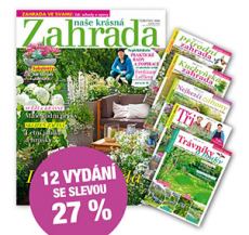 NKZ2607S Nabídka na roční předplatné na 2 tituly   12x Naše krásná zahrada + 5x tematické speciály , se slevou 27 % + DIGI VERZE ZDARMA Je nutno zadat email u odběratele! 