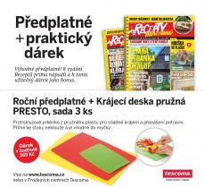 dárek k předplatnému časopisu Recepty prima nápadů