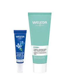 Dárek za předplatné - Balíček Weleda - hydratační pleťová péče. Akce je učena pro nové předplatitele. Akce je omezena do vyčerpání zásob. 