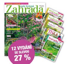 NKZ2608S Nabídka na roční předplatné na 2 tituly   12x Naše krásná zahrada + 5x tematické speciály  , se slevou 27% + DIGI VERZE ZDARMA Je nutno zadat email u odběratele! 