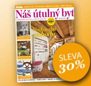 NUB1708 (249,-/21 čísel) - dárek k předplatnému časopisu Náš útulný byt