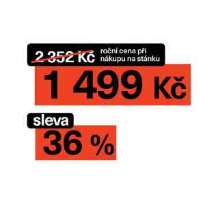 Roční se slevou 36% - dárek k předplatnému časopisu EURO