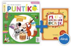 Můj prázdninový deník - dárek k předplatnému časopisu Puntík