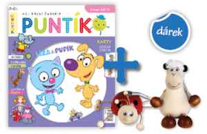 Set 2 hraček na pružině - dárek k předplatnému časopisu Puntík
