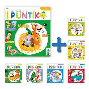 Starší čísla Puntík - dárek k předplatnému časopisu Puntík