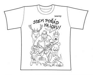 Jsem na lovu-myslivec (L) - dárek k předplatnému časopisu SORRY