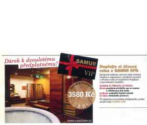 SAMUI SPA - dárek k předplatnému časopisu Playboy
