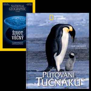 Předplaťte si National Geographic na rok za 1099 Kč 
a získejte knihu Putování tučňáků v hodnotě 599 Kč jako dárek.



Putování tučňáků
Výpravná kniha s více než 150 fascinujícími barevnými fotografiemi ze života tučňáků a s nádhernými záběry ledové krajiny. 
Součástí knihy je reportáž o práci a podmínkách, které zakoušel filmový štáb při natáčení úžasného dokumentárního filmu National Geographic ze života tučňáků.
Technické údaje: formát knihy: 250x300 mm, rozsah: 160 stran, papír: 170 g křída matná, obal: tvrdé desky


Předplatné je na 12 měsíců.






Neváhejte a objednávejte ihned, nabídka platí jen do vyčerpání zásob dárků. Dárky vám rezervujeme dva týdny od objednání předplatného (do té doby je třeba předplatné uhradit). Dárky zasíláme do 30 dnů od zaplacení na adresu plátce jako balík na poštu. Nabídka platí pouze pro předplatné doručované do České republiky.

Předplatné na Slovensko 
objednávejte ZDE. Předplatné do zahraniční objednávejte ZDE. 
Předplatitelé časopisu NATIONAL GEOGRAPHIC se stávají členy neziskové organizace National Geographic Society, která podporuje výzkumnou činnost, vzdělávání a šíření geografických znalostí.

V rámci členství mohou být jejich osobní údaje předávány společnosti NATIONAL GEOGRAPHIC PARTNERS, LLC, 1145 17th Street, N.W., 
Washington, D. C. 20036, USA, která je neziskovou organizací z části vlastněna. 

Předání osobních údajů je zabezpečeno Standardní doložkou pro předání osobních údajů do třetích zemí dle rozhodnutí Evropské komise 2004/915/ES. 
National Geographic Česko je balen do biologicky rozložitelného ekologického obalu. 