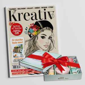 dárek k předplatnému časopisu Praktická žena Kreativ
