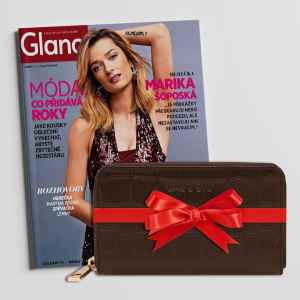 Dámská peněženka Lasocki (hnědá) - dárek k předplatnému časopisu Glanc
