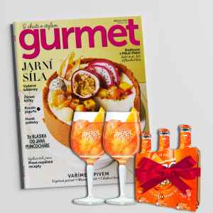 dárek k předplatnému časopisu Gurmet