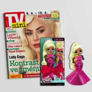 L.O.L. Surprise! OMG Velká ségra, 2 outfity - Lady Diva - dárek k předplatnému časopisu TV mini