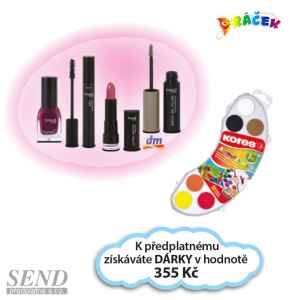 D0219B - Kosmetika + vodovky - dárek k předplatnému časopisu DRÁČEK